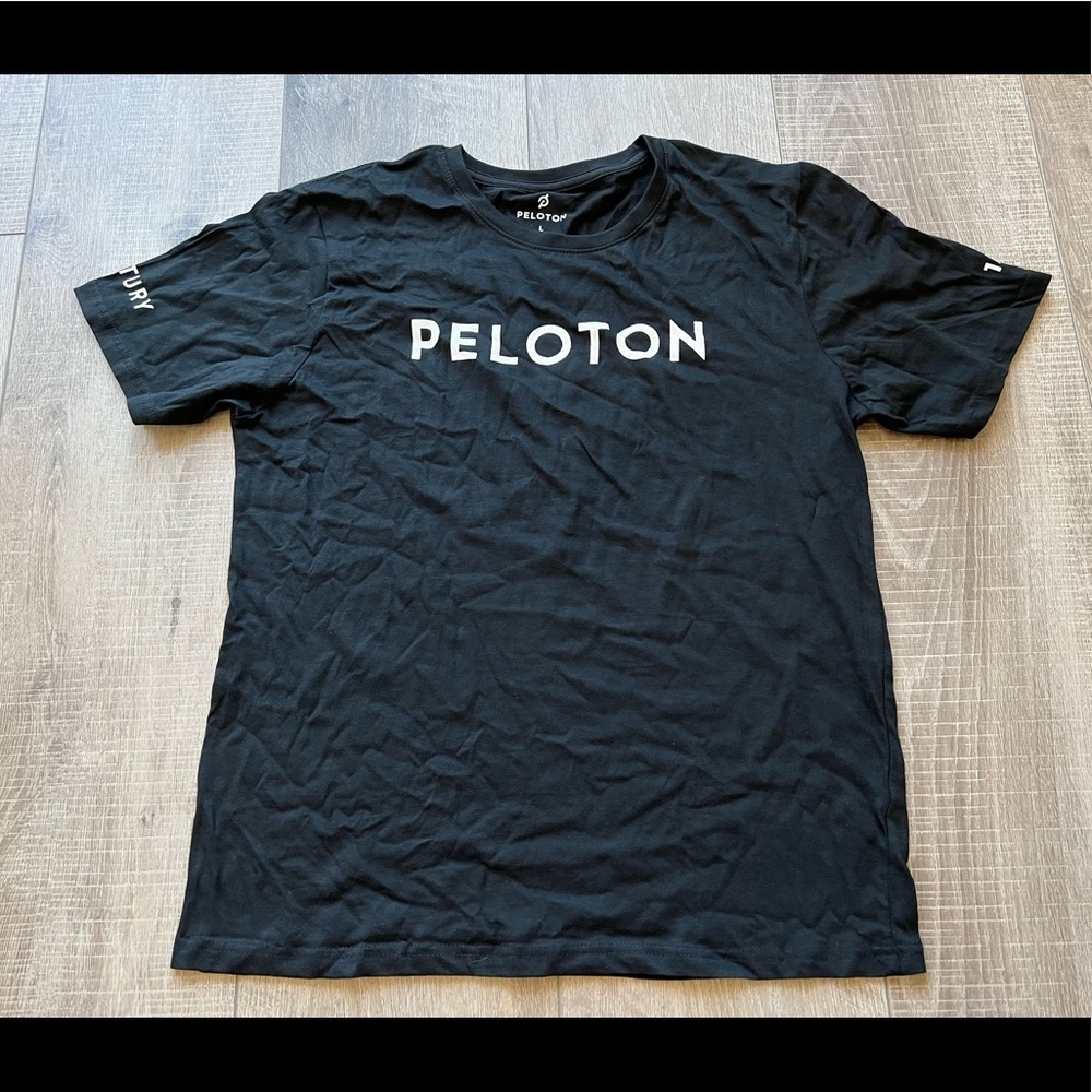 Peloton Century Club Tee in Black Size Large